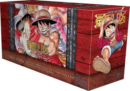 One Piece Box Set 4: Dressrosa to Reverie: Volumes 71-90 with Premium (4) (One P