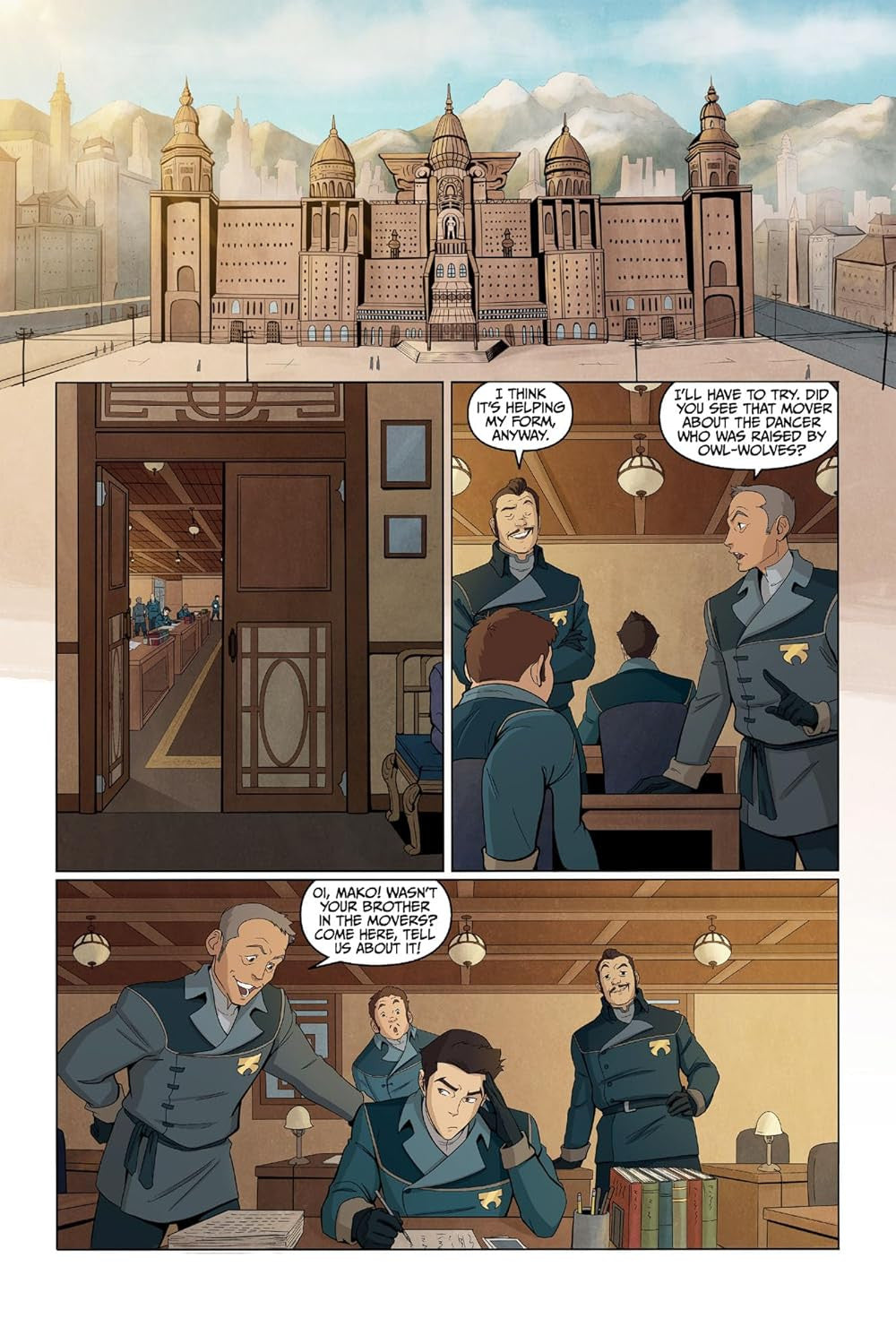 The Legend of Korra: the Mystery of Penquan Island