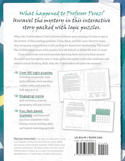 The Codebreakers Club: 150+ Logic Puzzles to Solve the Mystery of the Missing Pu