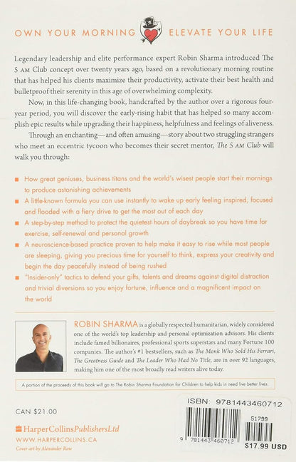 The 5AM Club: Own Your Morning. Elevate Your Life.