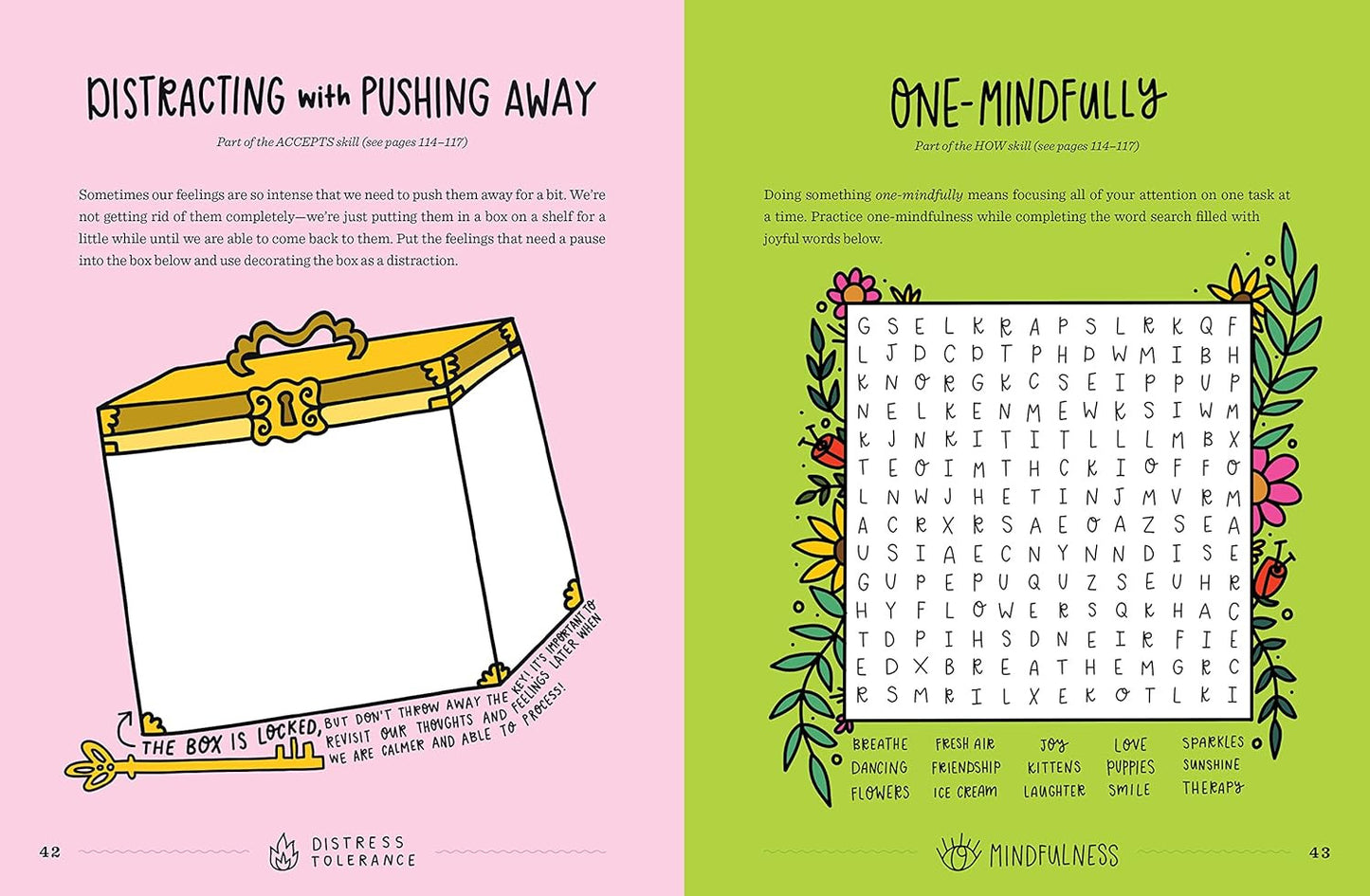 The Big Feelings Survival Guide: a Creative Workbook for Mental Health (74 DBT a