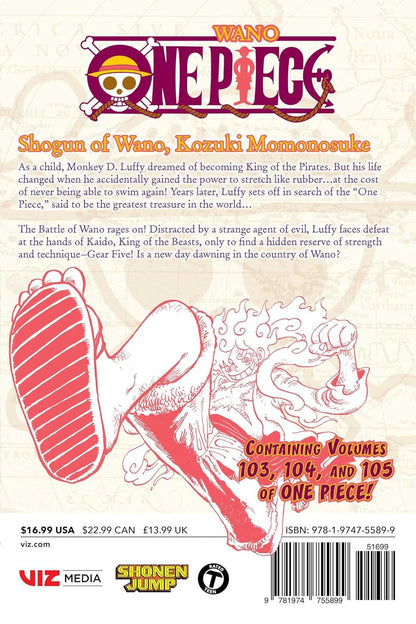 One Piece (Omnibus Edition), Vol. 35: Includes Vols. 103, 104 & 105