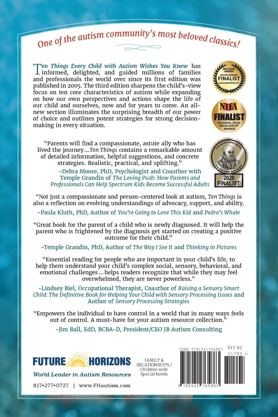 Ten Things Every Child with Autism Wishes You Knew: Revised and Updated