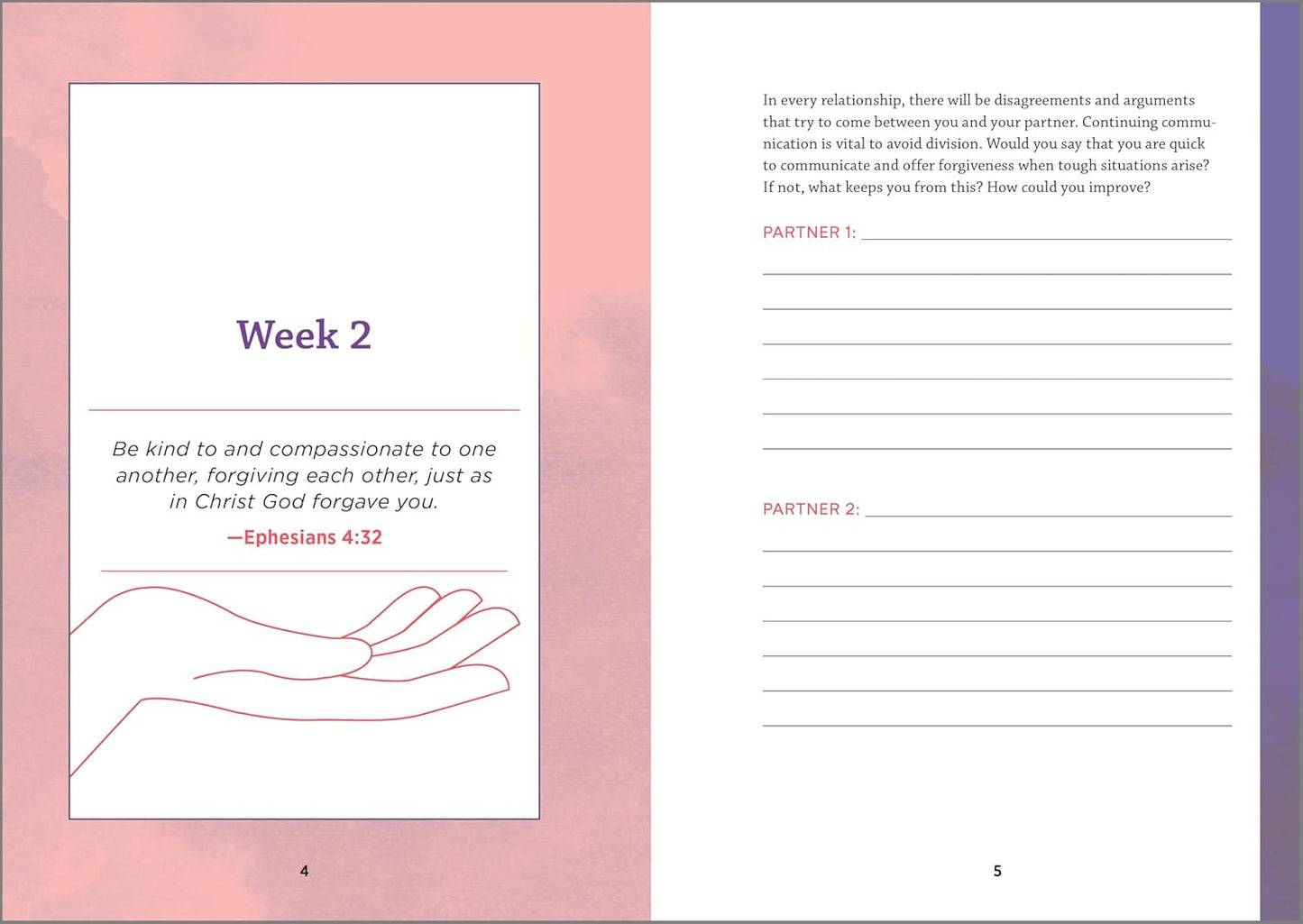 52-Week Christian Couples Journal: Prompts and Prayers to Strengthen Your Relati