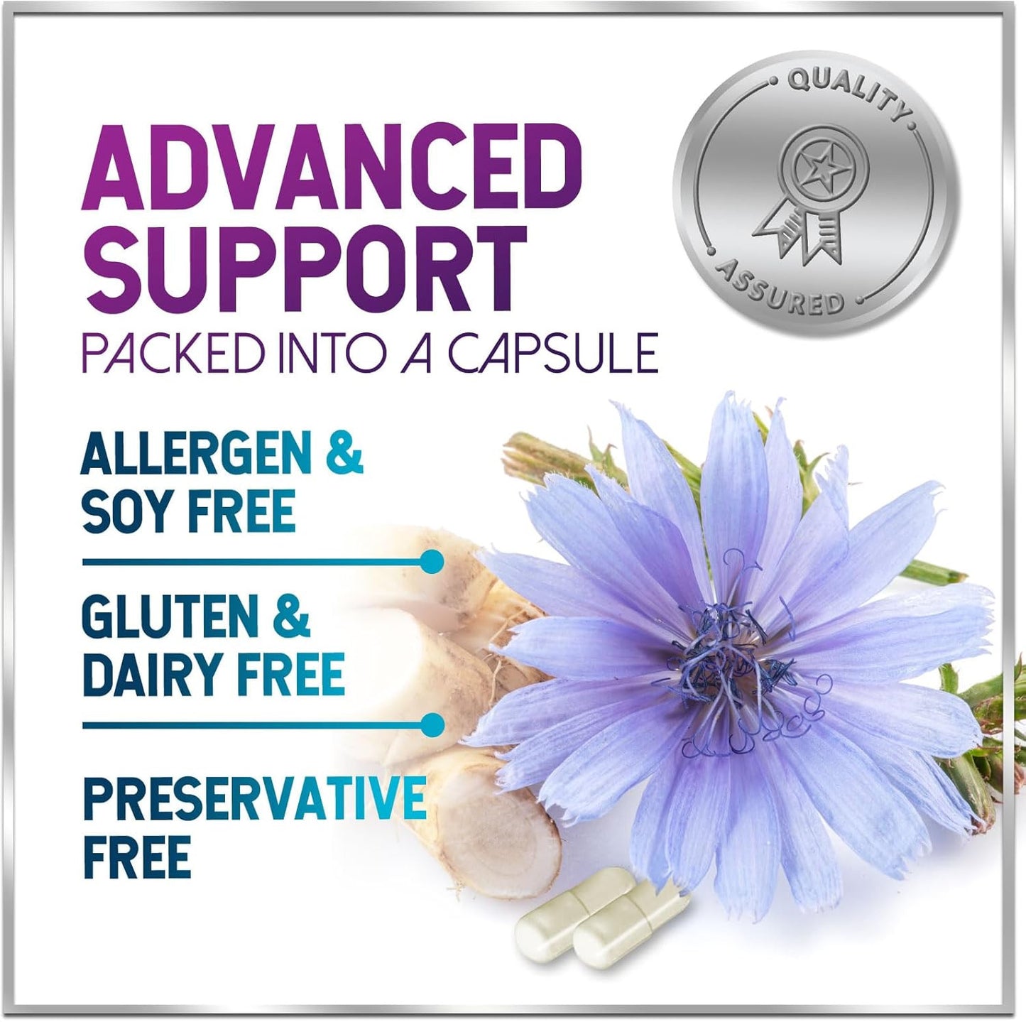 Akkermansia Probiotic with Prebiotic Fiber - Supports GLP-1 Production - 2 Billi