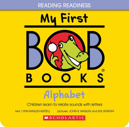 My First Bob Books - Alphabet Box Set | Phonics, Letter Sounds, Ages 3 and Up, P