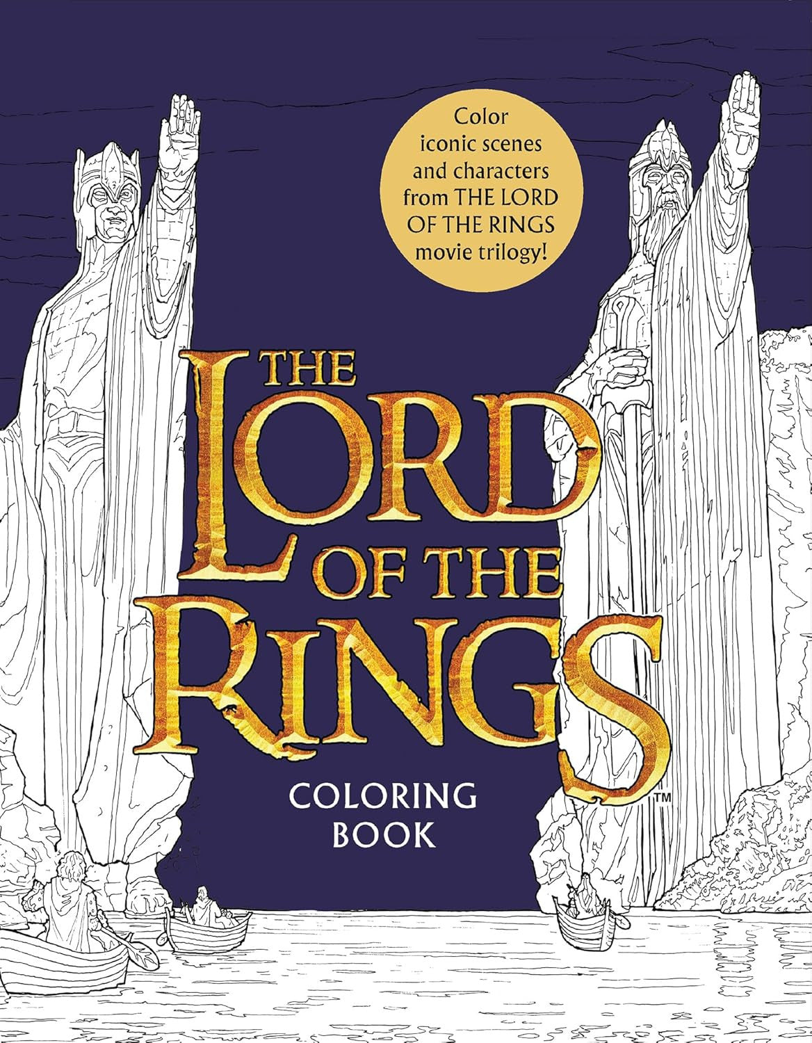 The Lord of the Rings Movie Trilogy Coloring Book: Coloring Book
