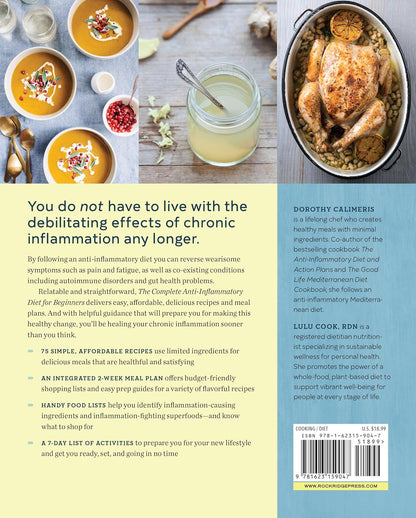 The Complete Anti-Inflammatory Diet for Beginners: a No-Stress Meal Plan with Ea