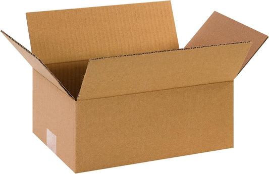 12 X 8 X 5 Corrugated Cardboard Boxes, Small 12"L X 8"W X 5"H, Pack of 25 | Ship