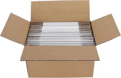 50 Pack 7X5X2 Small Shipping Boxes, White Corrugated Cardboard Packaging Box for