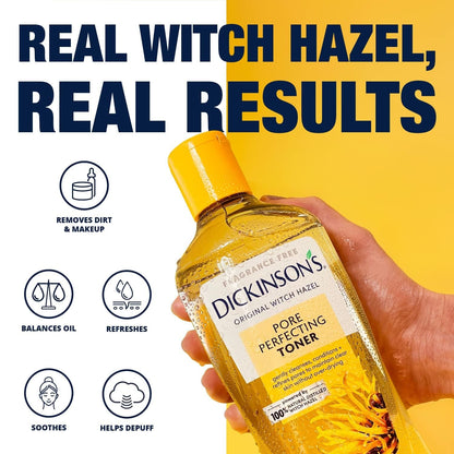 Original Witch Hazel Pore Perfecting Toner | 100% Natural Distilled Witch Hazel