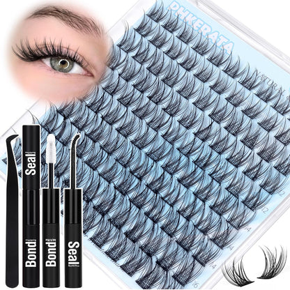Natural Lash Clusters Kit Wispy Lash Extension Kit Cluster Eyelash Extensions Ki