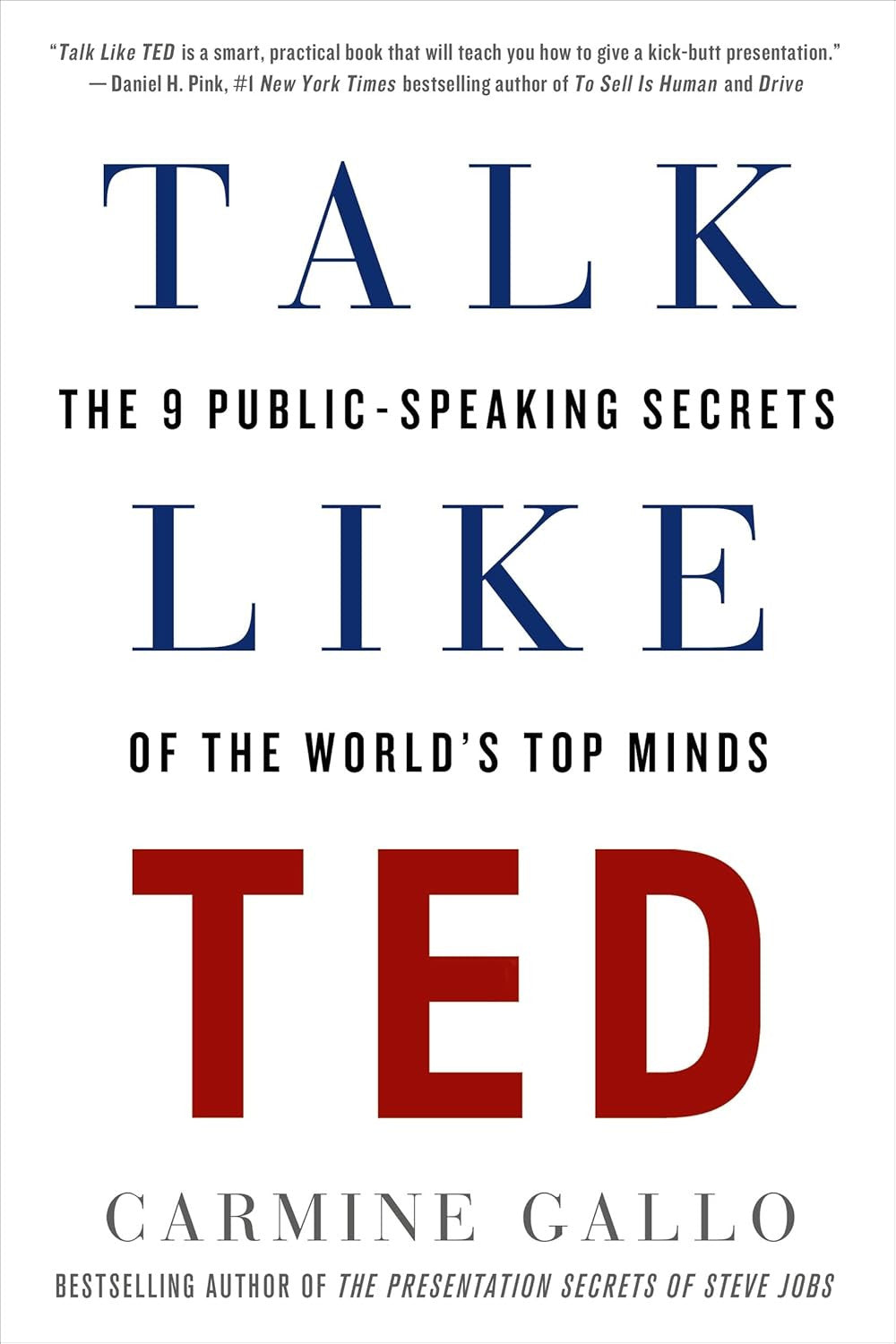 Talk like TED