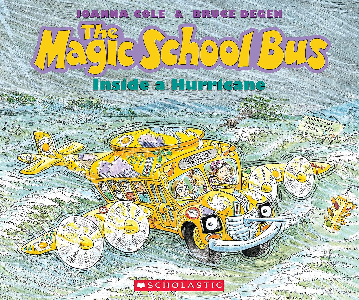 The Magic School Bus inside a Hurricane