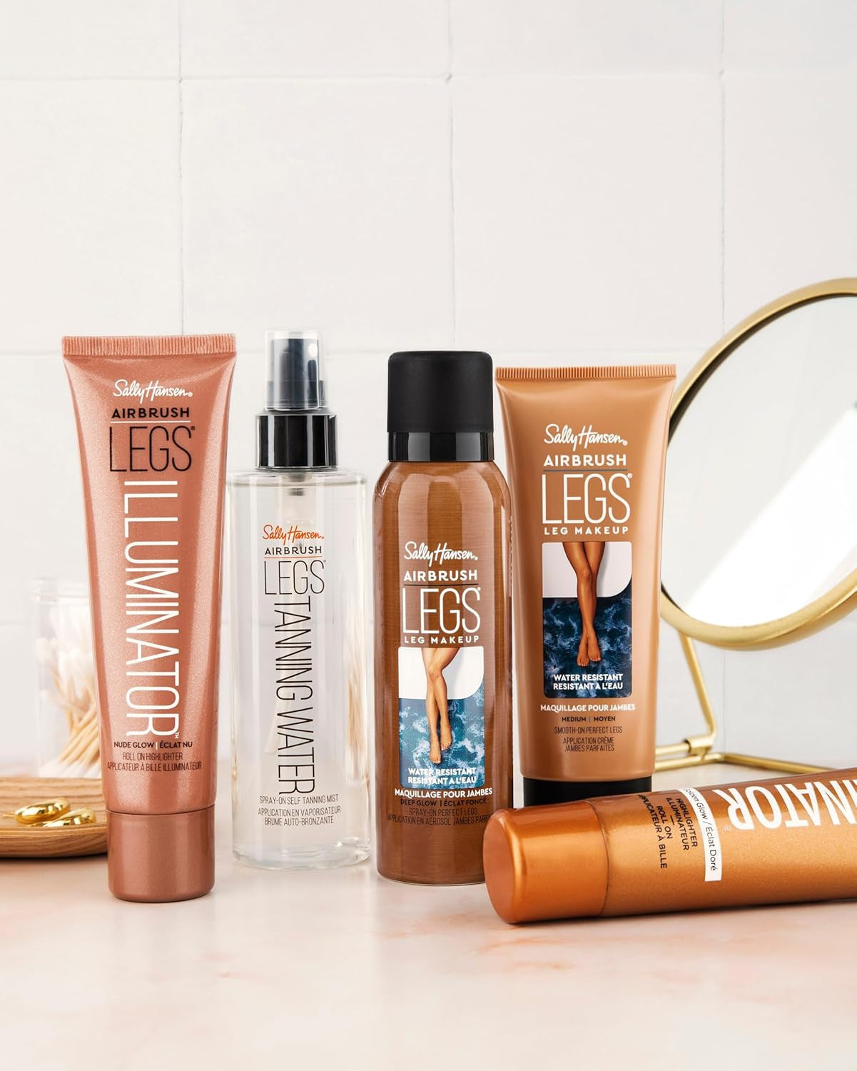 Airbrush Legs®, Leg Makeup, Fairest Glow, Easy Application, Flawless Looking Leg