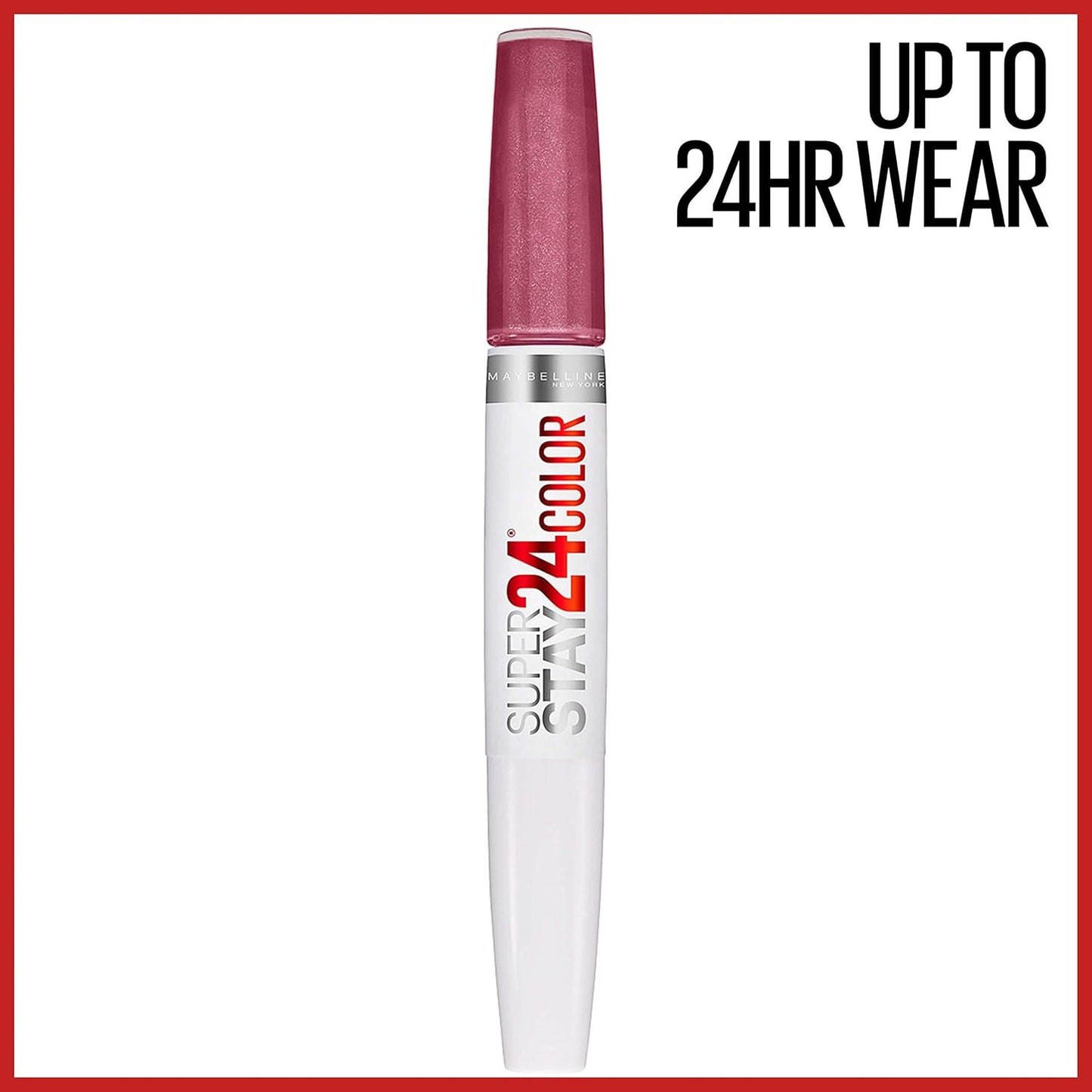 Super Stay 24, 2-Step Liquid Lipstick Makeup, Long Lasting Highly Pigmented Colo