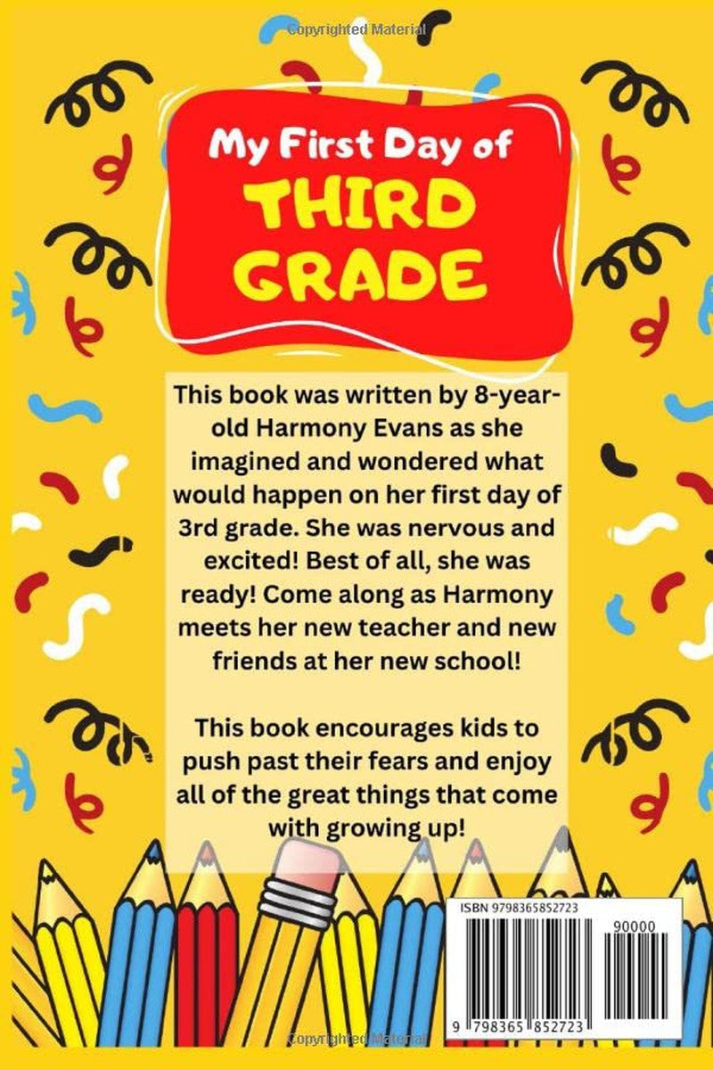 My First Day of Third Grade