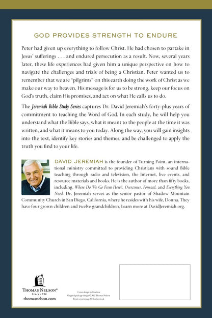 1 and 2 Peter: the Way to Endure through Trials (Jeremiah Bible Study Series)