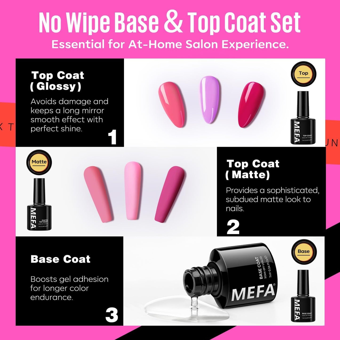 34 Pcs Gel Nail Polish Kit with U V Light, 20 Colors All Seasons Soak off Gel Po