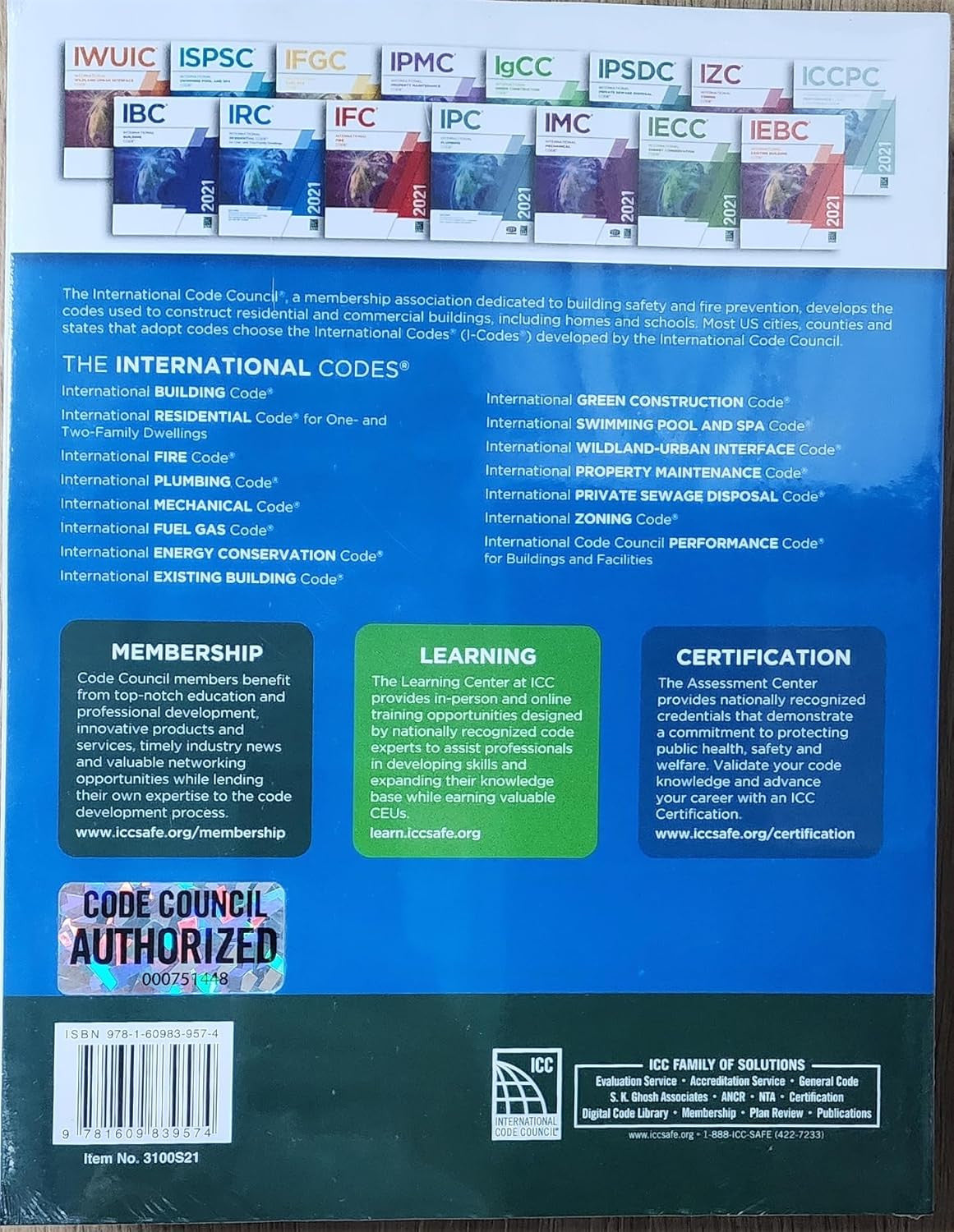 2021 International Residential Codeâ (International Code Council Series)