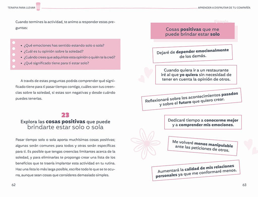 Terapia Para Llevar: 100 Herramientas Psicológicas Para Llevar Mejor Tu Día a Dí