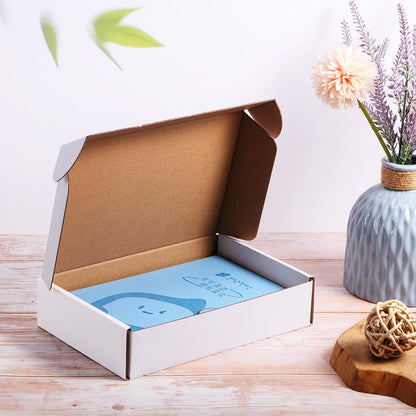 200 Pcs Shipping Boxes Corrugated Cardboard Mailer Boxes Packaging Present Gift