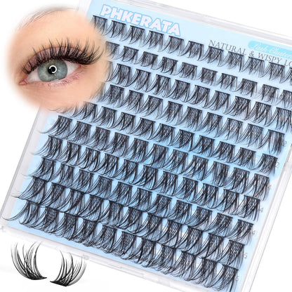 Natural Lash Clusters Wispy Eyelash Clusters 110 Pcs Cluster Eyelash Extensions