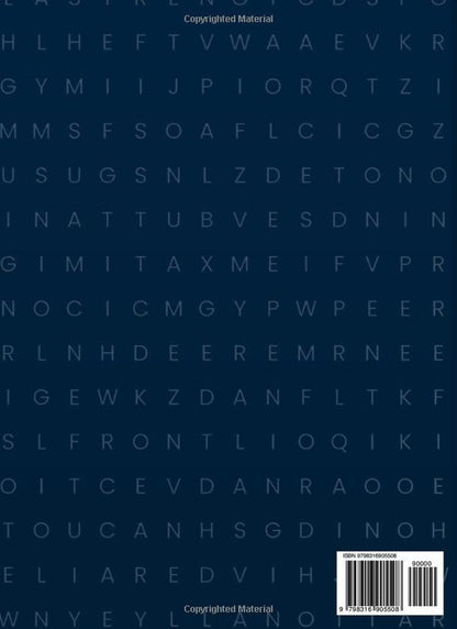 The Big Word Search Puzzle Book for Adults: 225 Large Print Puzzles for Fun and