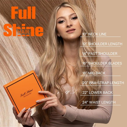 White Blonde Tape in Hair Extensions Tape in Extensions Human Hair 10Inch Seamle