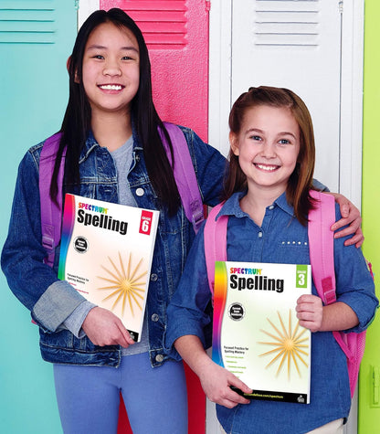 Spectrum Spelling Workbook Grade 6, Ages 11 to 12, Grade 6 Spelling, Handwriting
