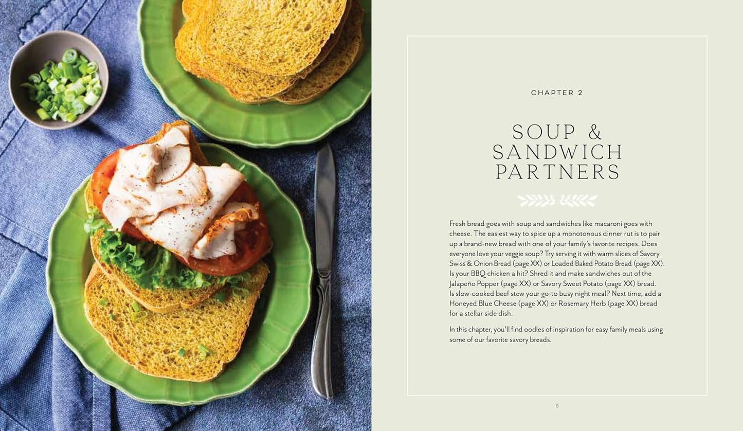 The Ultimate Bread Machine Cookbook: Family Recipes for Foolproof, Delicious Bak