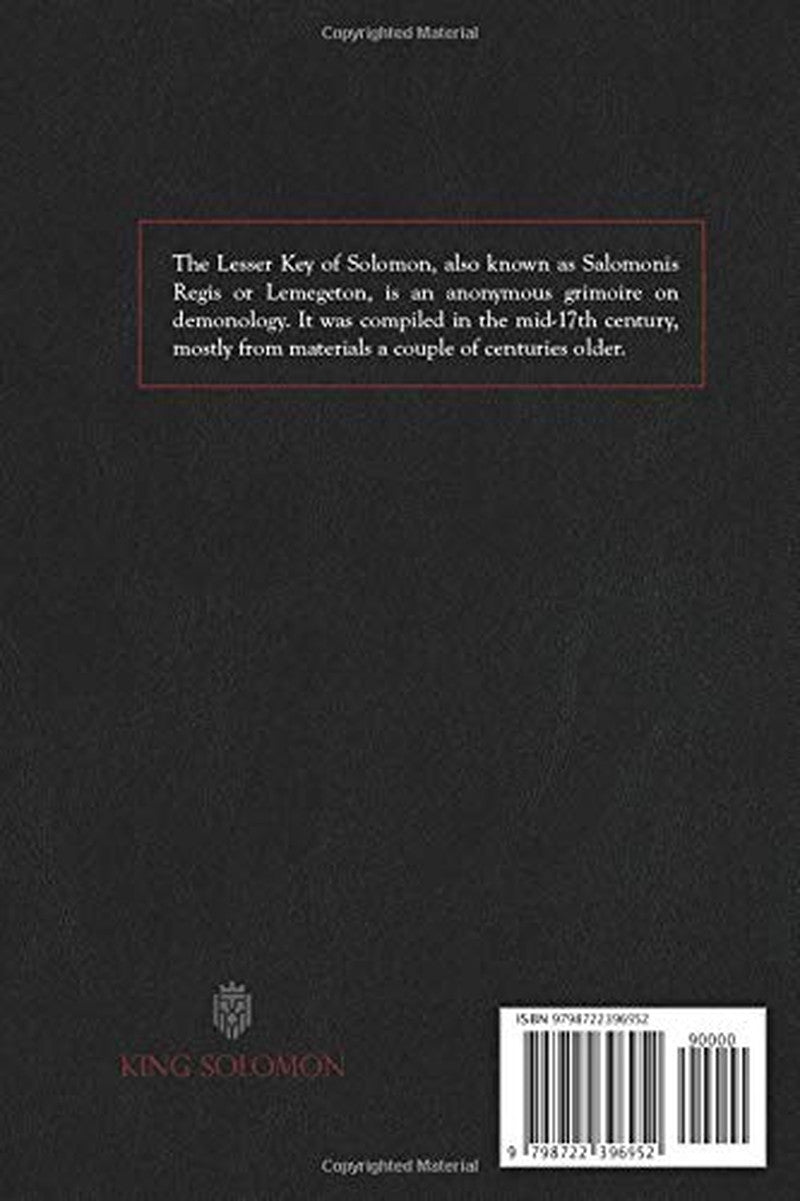 The Lesser Key of Solomon