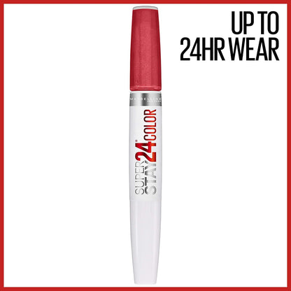 Super Stay 24, 2-Step Liquid Lipstick Makeup, Long Lasting Highly Pigmented Colo