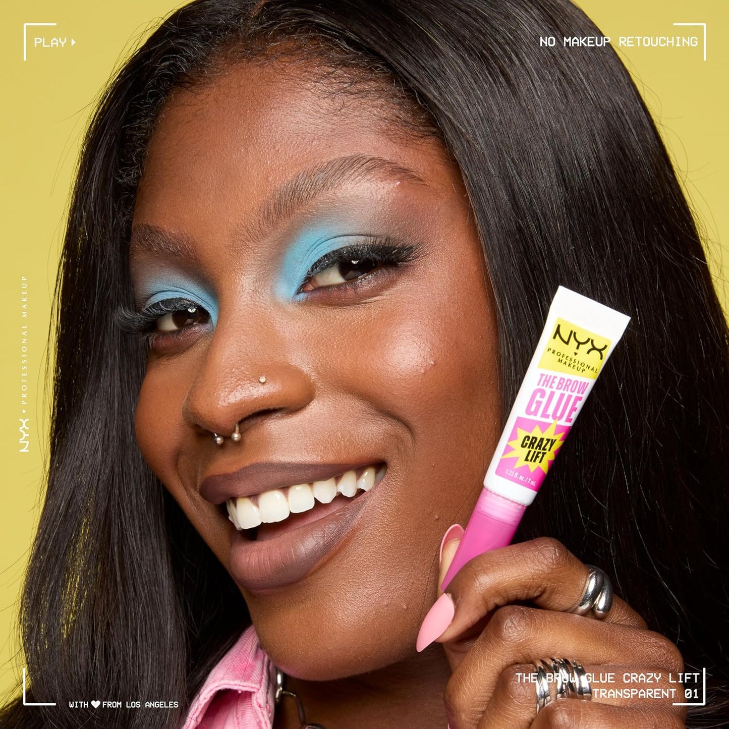 the Brow Glue Crazy Lift, Brow Lamination Gel with 16HR Strong Hold & Built-In S