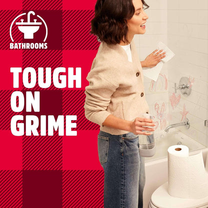 Tear-A-Square 3-Ply Paper Towels, 2 Triple Rolls = 6 Regular Rolls, Strong, Abso