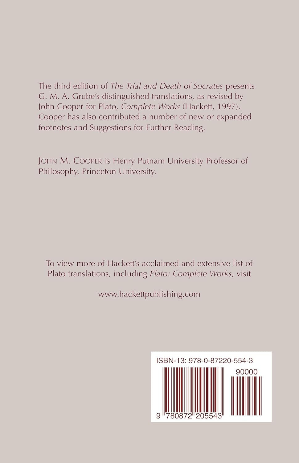 The Trial and Death of Socrates