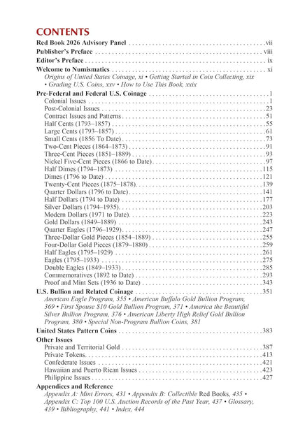 The 2026 Red Book: a Guide Book of United States Coins