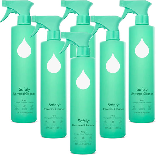 Universal Cleaner–Plant-Based Multi-Purpose Spray with Rise Scent|Bleach-Free,Sa