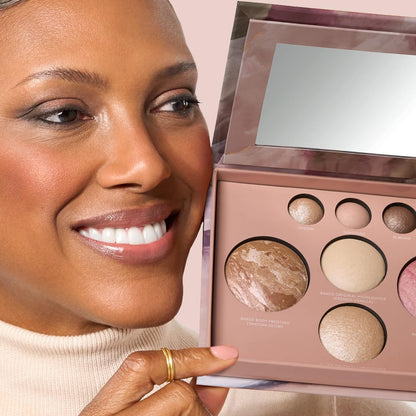 the Best of the Best Baked Palette - Full Size - Includes Bronzer, Blush, 2 High