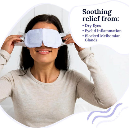 Rest: Self Heating Warm Compress for Dry Eyes | Heated Eye Mask for Fast Relief
