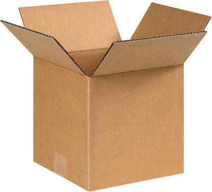 8X8X8 Corrugated Boxes, Small, 8L X 8W X 8H, Pack of 25 | Shipping, Packaging, M
