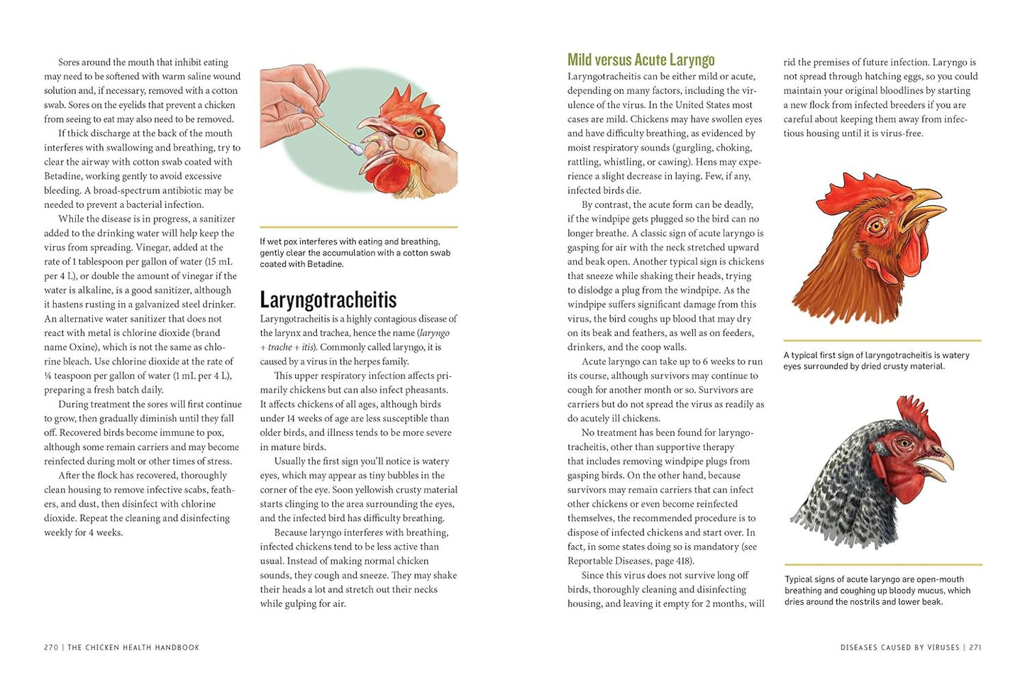 The Chicken Health Handbook, 2Nd Edition: a Complete Guide to Maximizing Flock H