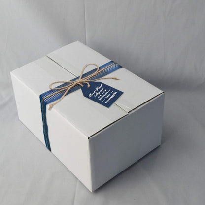 10X7X5 Shipping Boxes, White Corrugated Mailing Cardboard Box for Packing Small