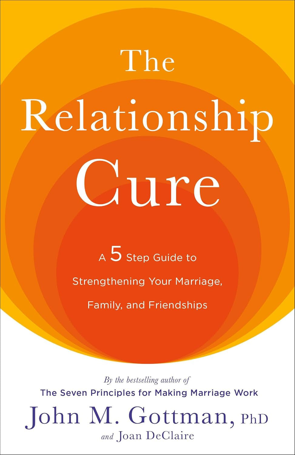 The Relationship Cure: a 5 Step Guide to Strengthening Your Marriage, Family, an