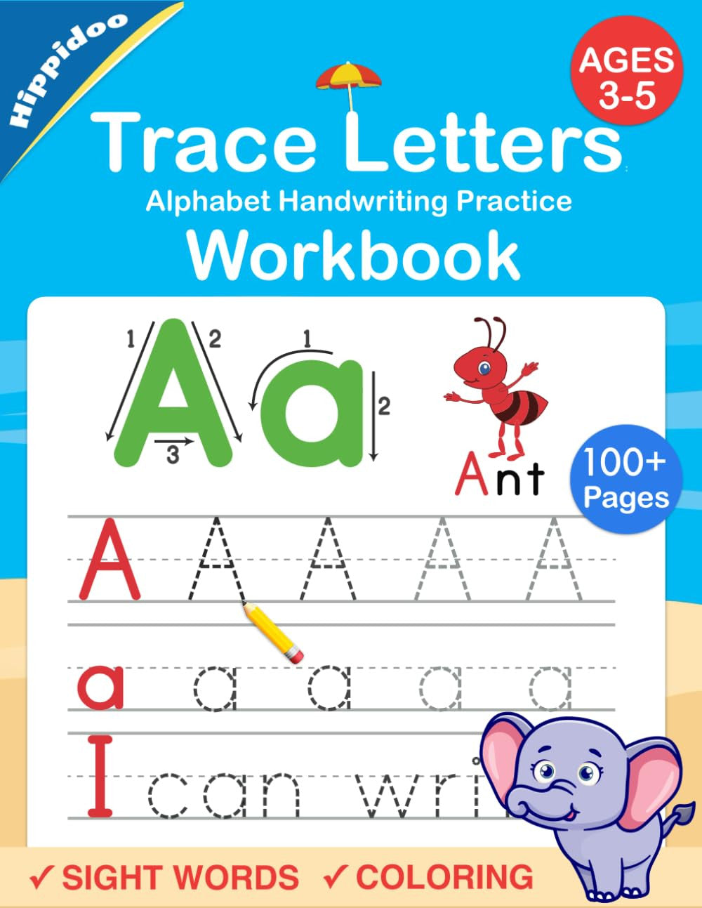 Trace Letters: Alphabet Handwriting Practice Workbook for Kids: Preschool Writin