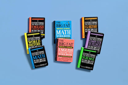 The Big Fat Middle School Math Workbook: 600 Math Practice Exercises (Big Fat No