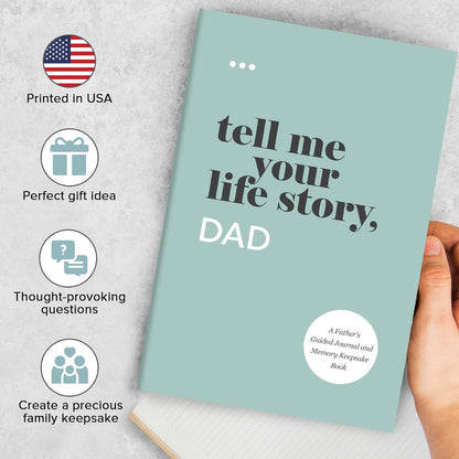 Tell Me Your Life Story, Dad: a Father’S Guided Journal and Memory Keepsake Book