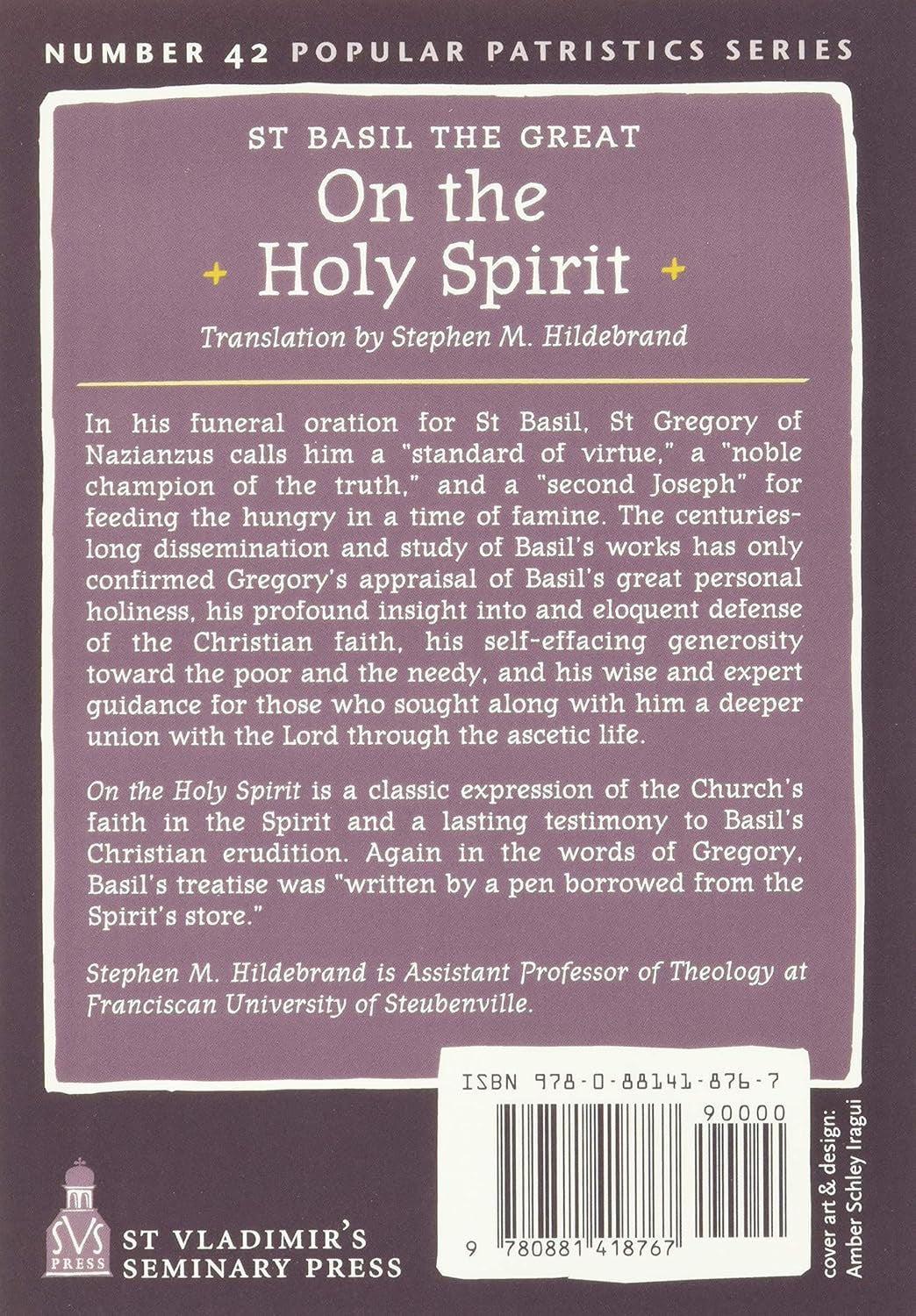 On the Holy Spirit: St. Basil the Great (Popular Patristics, 42)