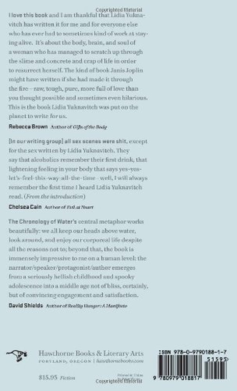 The Chronology of Water: a Memoir