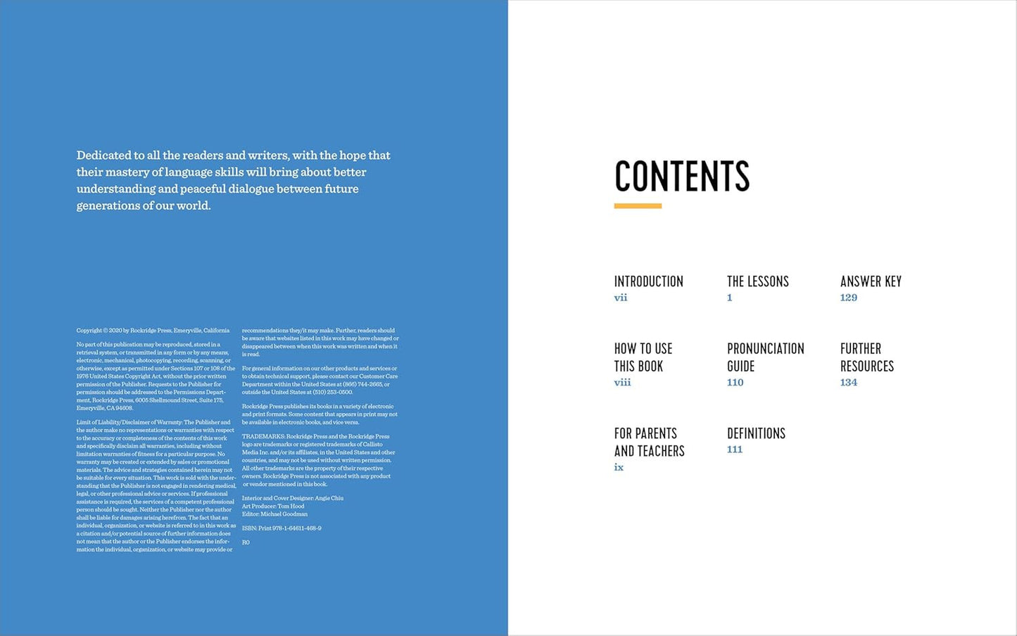 The Vocabulary Workbook for 6Th Grade: Weekly Activities to Boost Your Word Powe